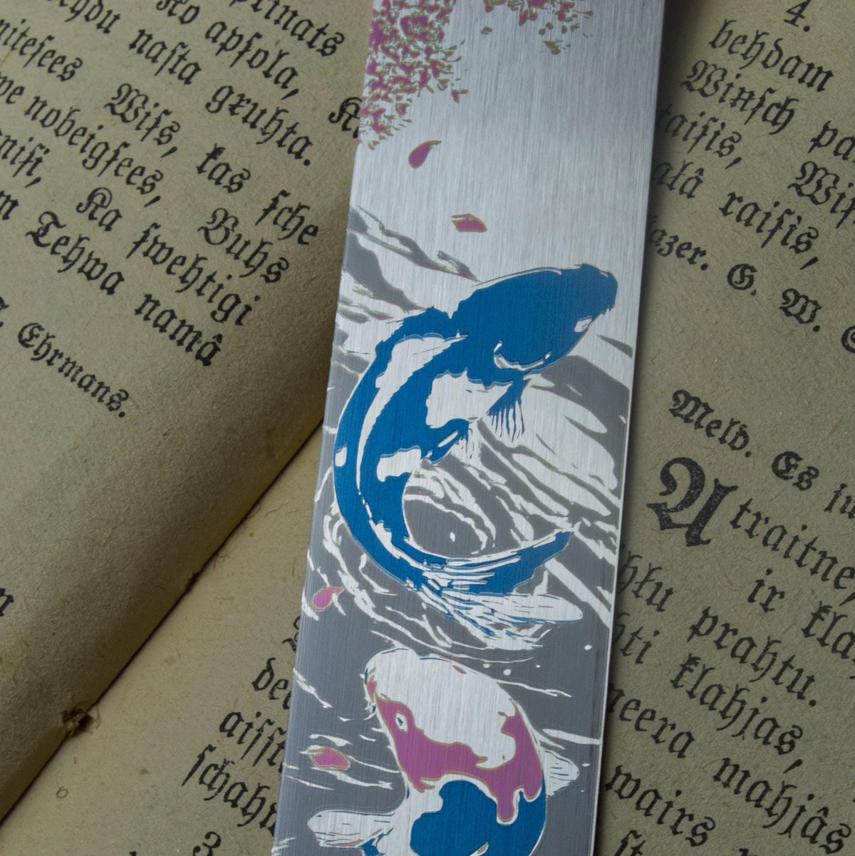 Japanese Koi Fish Bookmark