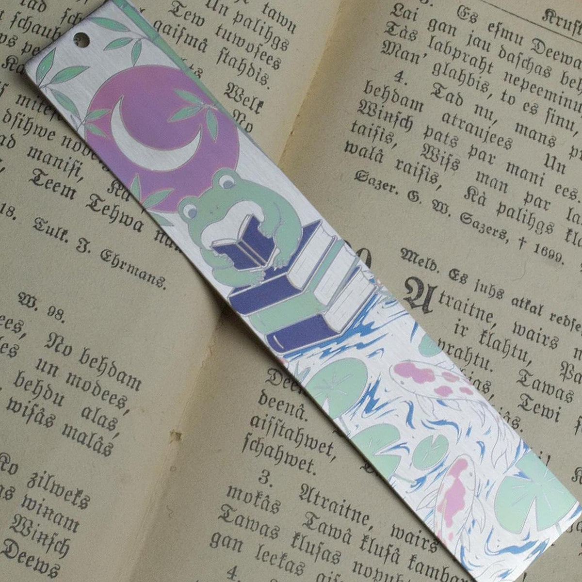 Japanese Frog Bookmark