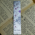 Personalized Cherry Blossom Bookmark