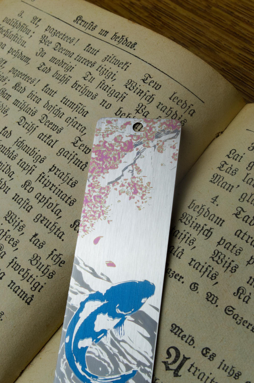 Japanese Koi Fish Bookmark