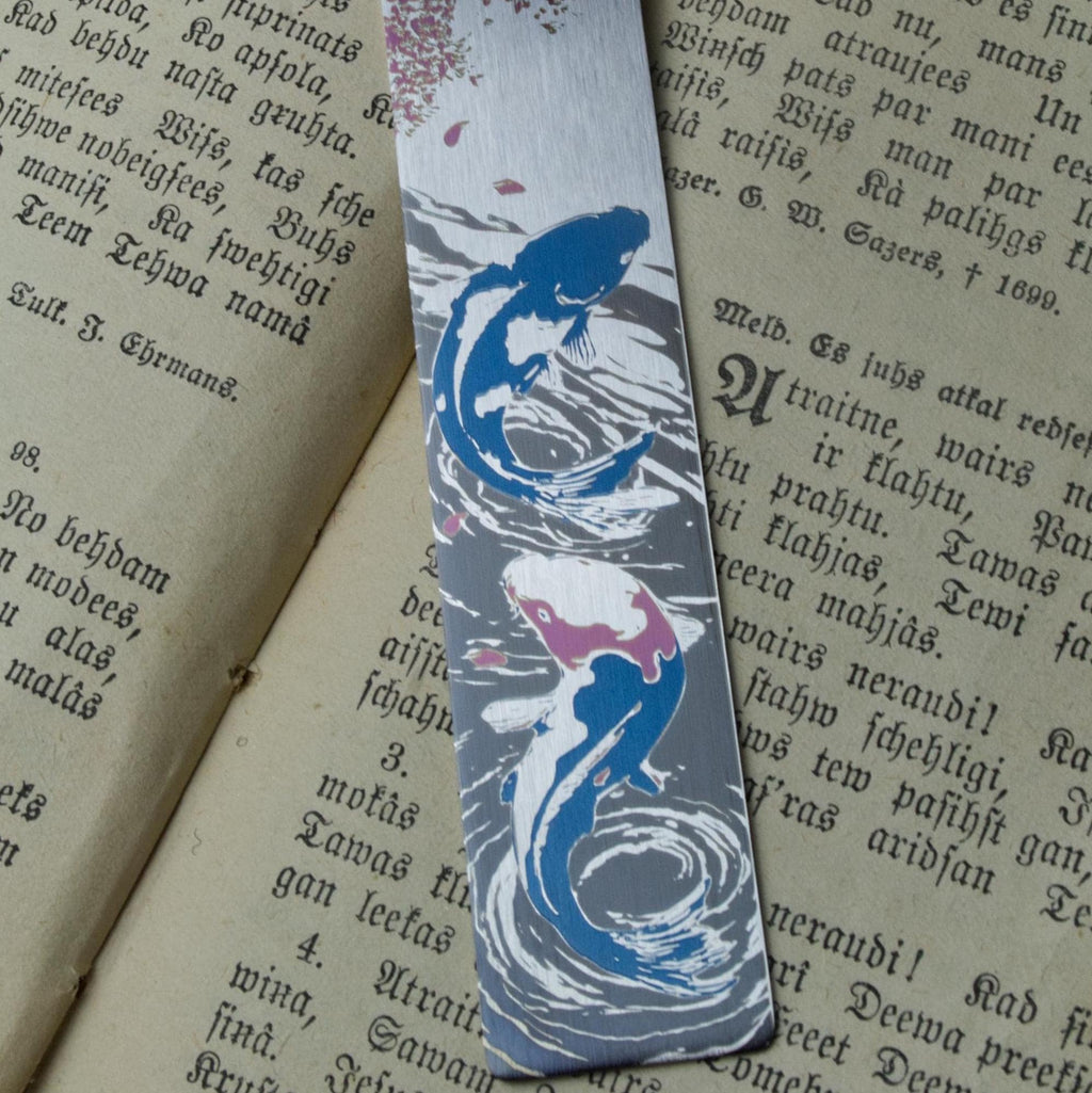 Japanese Koi Fish Bookmark