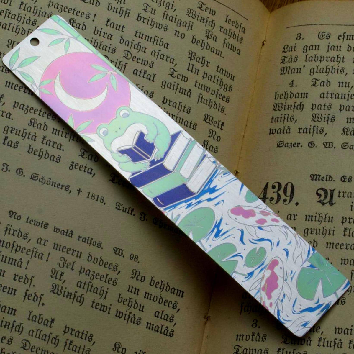 Japanese Frog Bookmark