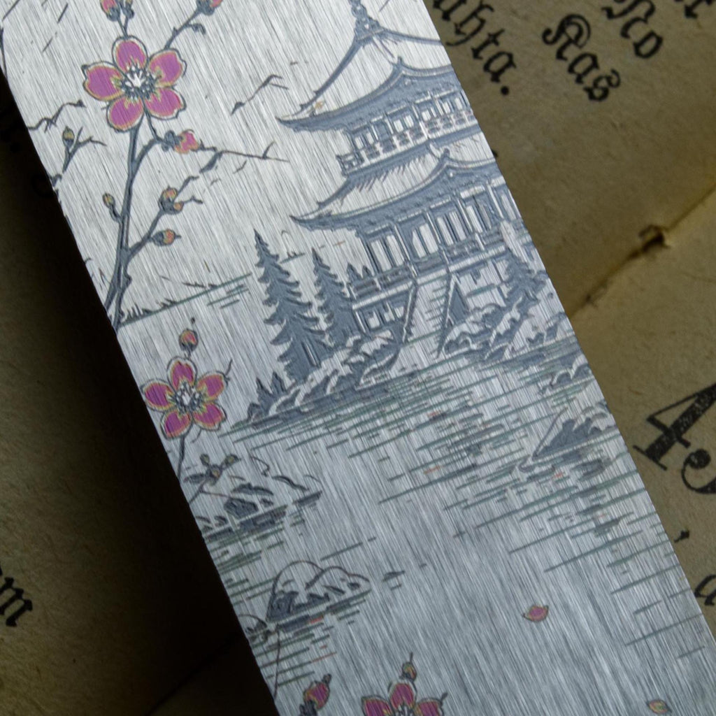 Personalized Cherry Blossom Bookmark