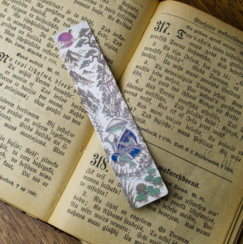 Zen Frog Bookmark