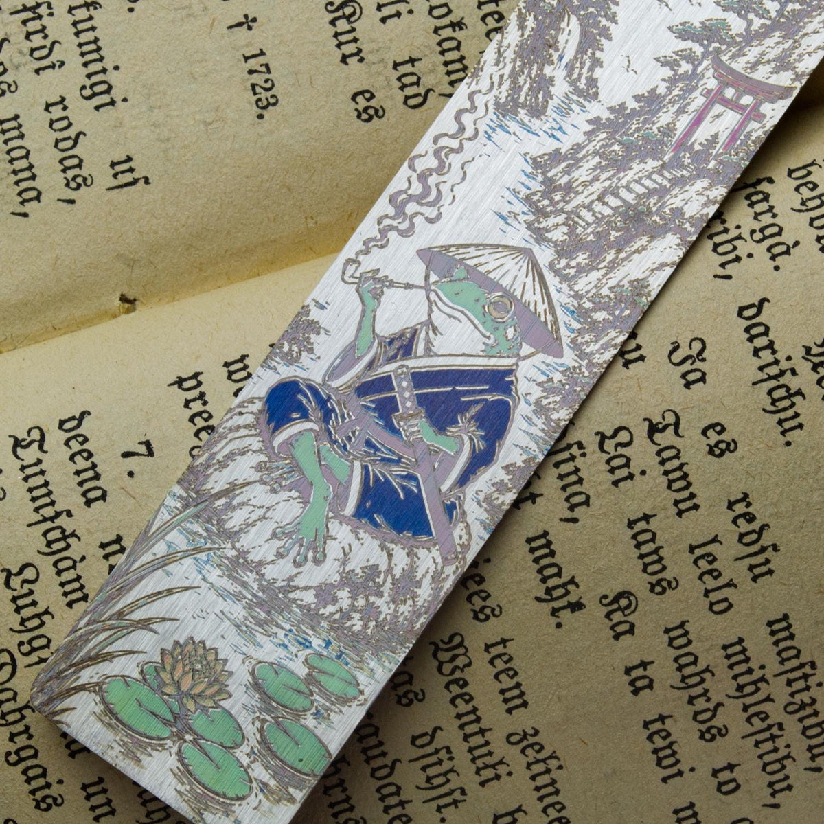 Zen Frog Bookmark