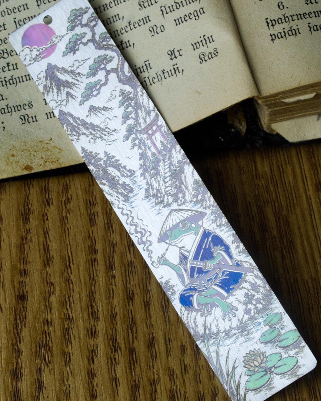 Zen Frog Bookmark