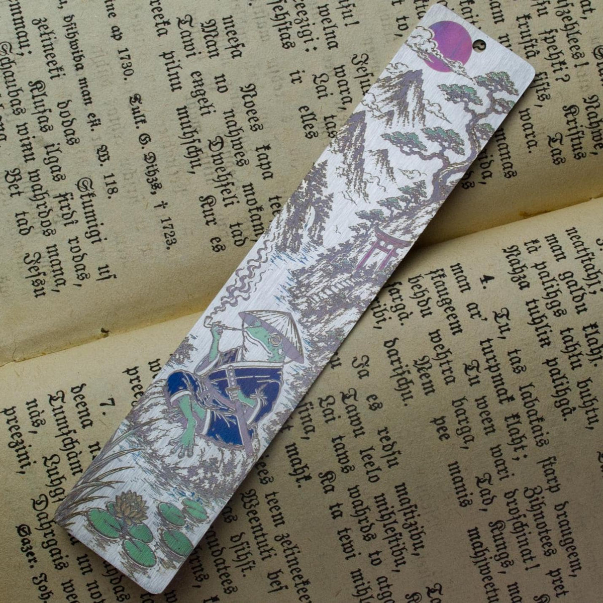 Zen Frog Bookmark